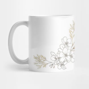 Vintage, aesthetic, cottagecore, fashion, love, romantic, soft aesthetic, flowers, sky, positivity, good vibes, music, fashion, art, artsy, unique, gifts Mug